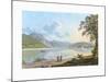 The Lake Traunsee-Jakob Alt-Mounted Collectable Print