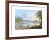 The Lake Traunsee-Jakob Alt-Framed Collectable Print