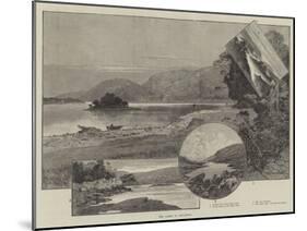 The Lakes of Killarney-Charles Auguste Loye-Mounted Giclee Print