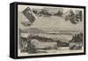 The Lakes of Killarney-Charles Auguste Loye-Framed Stretched Canvas