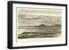 The Lakes of Sissacocha and Huilcacocha, on the Raya Plateau-Édouard Riou-Framed Giclee Print