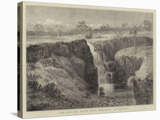 The Lal-Lal Falls Near Ballarat, Australia-null-Stretched Canvas