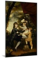 The Lamb Children-Joshua Reynolds-Mounted Art Print
