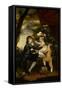 The Lamb Children-Joshua Reynolds-Framed Stretched Canvas