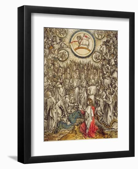 The Lamb of God Appears on Mount Sion, 1498-Albrecht Dürer-Framed Giclee Print