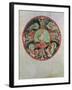 The Lamb of God Surrounded by the Symbols of the Evangelists-null-Framed Giclee Print