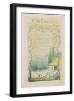'The Lamb,' Plate 17 from 'Songs of Innocence,' 1789-William Blake-Framed Giclee Print