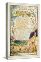 The Lamb: Plate 8 from 'Songs of Innocence and of Experience' C.1815-26-William Blake-Stretched Canvas