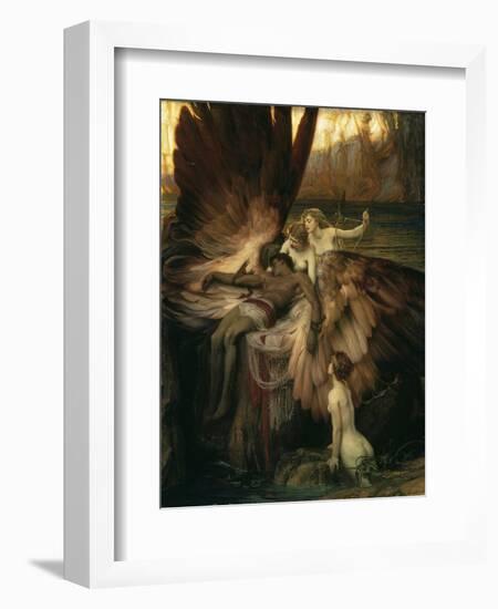 The Lament for Icarus-Herbert Draper-Framed Giclee Print