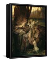 The Lament for Icarus-Herbert Draper-Framed Stretched Canvas