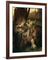 The Lament for Icarus-Herbert Draper-Framed Giclee Print