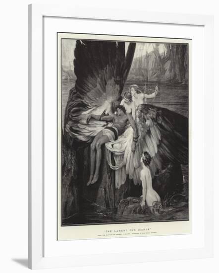The Lament for Icarus-Herbert James Draper-Framed Giclee Print