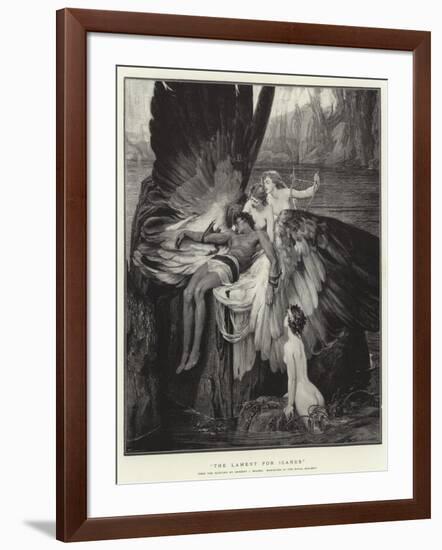 The Lament for Icarus-Herbert James Draper-Framed Giclee Print