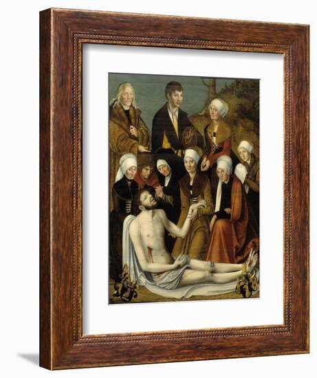 The Lamentation, c.1520-50-Lucas Cranach-Framed Giclee Print