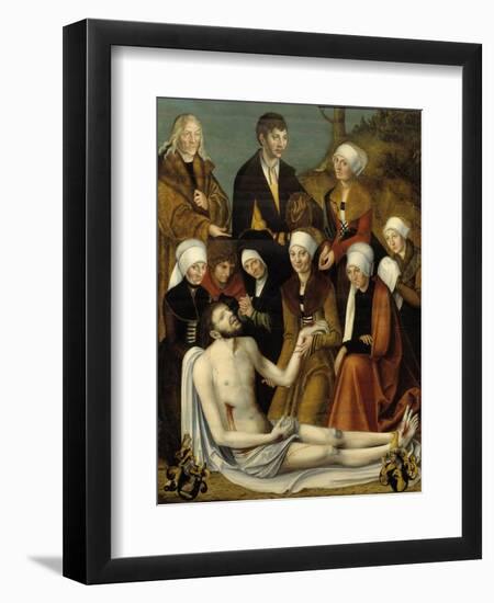 The Lamentation, c.1520-50-Lucas Cranach-Framed Giclee Print