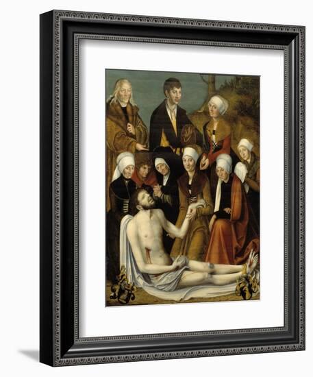 The Lamentation, c.1520-50-Lucas Cranach-Framed Giclee Print