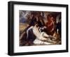 The Lamentation of Christ, 1634-Sir Anthony Van Dyck-Framed Giclee Print