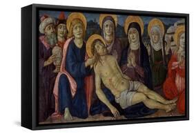 The Lamentation of Christ, C.1500-Guidoccio Di Giovanno Cozzarelli-Framed Stretched Canvas