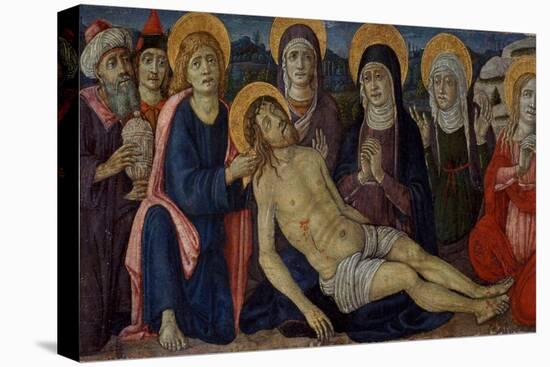 The Lamentation of Christ, C.1500-Guidoccio Di Giovanno Cozzarelli-Stretched Canvas