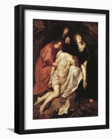 The Lamentation of Christ, C.1616/17-Sir Anthony Van Dyck-Framed Giclee Print