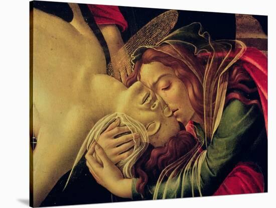 The Lamentation of Christ, circa 1490-Sandro Botticelli-Stretched Canvas