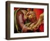 The Lamentation of Christ, Detail of Mary Magdalene and the Feet of Christ, circa 1490-Sandro Botticelli-Framed Premium Giclee Print