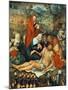 The Lamentation of Christ (Holzschuherische Beweinung)-Albrecht Dürer-Mounted Giclee Print