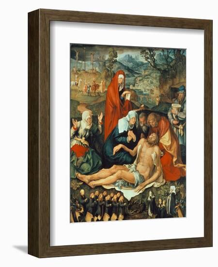 The Lamentation of Christ (Holzschuherische Beweinung)-Albrecht Dürer-Framed Giclee Print