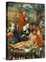 The Lamentation of Christ (Holzschuherische Beweinung)-Albrecht Dürer-Stretched Canvas