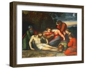 The Lamentation of Christ-Otto van Veen-Framed Giclee Print