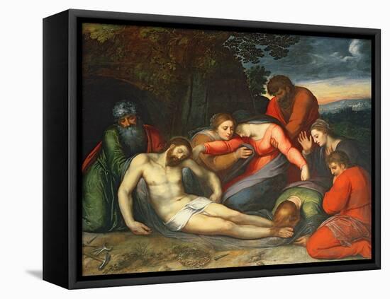 The Lamentation of Christ-Otto van Veen-Framed Stretched Canvas