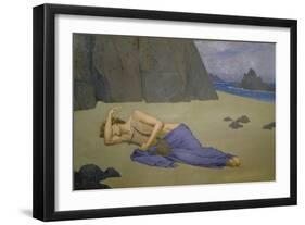 The Lamentation of Orpheus, 1896-Alexandre Séon-Framed Giclee Print