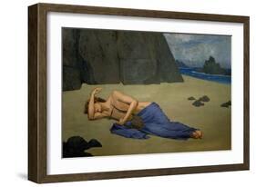 The Lamentation of Orpheus-Alexandre Seon-Framed Giclee Print