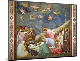 The Lamentation of the Dead Christ, circa 1305-Giotto di Bondone-Mounted Giclee Print