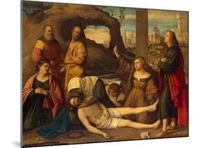 The Lamentation over Christ, 1527-Marco Basaiti-Mounted Giclee Print