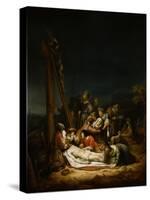 The Lamentation over Christ, 1637-Govaert Flinck-Stretched Canvas