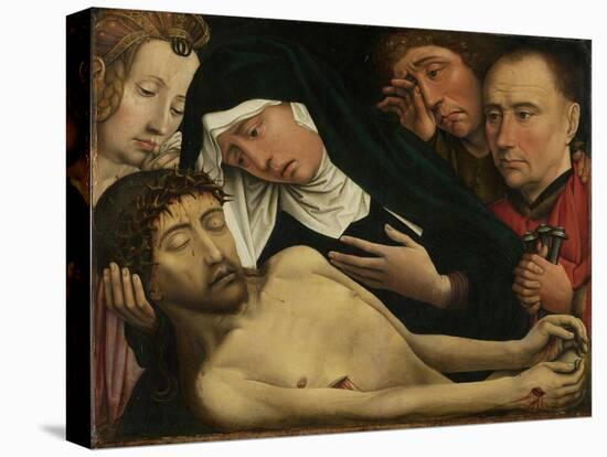 The Lamentation over Christ, C. 1510-Colijn de Coter-Stretched Canvas