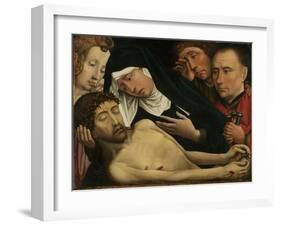 The Lamentation over Christ, C. 1510-Colijn de Coter-Framed Giclee Print