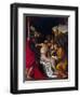 The Lamentation over Christ, C1586-Agostino Carracci-Framed Giclee Print