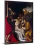 The Lamentation over Christ, C1586-Agostino Carracci-Mounted Giclee Print