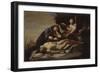 The Lamentation over Christ, Mid of 17th C-Massimo Stanzione-Framed Giclee Print