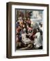 The Lamentation over Christ with a Donor, C.1535-Jan van Scorel-Framed Giclee Print