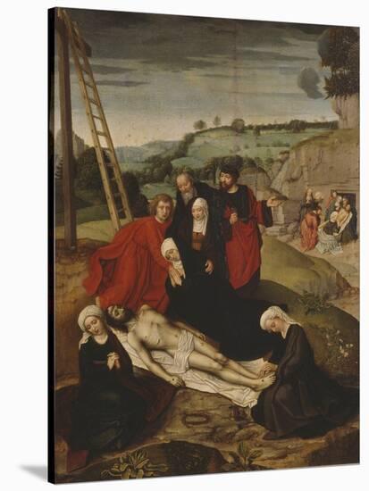 The Lamentation over Christ-Adriaen Isenbrant-Stretched Canvas