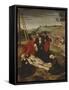 The Lamentation over Christ-Adriaen Isenbrant-Framed Stretched Canvas