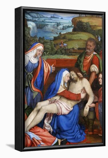 The Lamentation over the Christ's death, by Andrea di Bartolo, painted in 1465, France-Godong-Framed Photographic Print