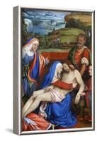 The Lamentation over the Christ's death, by Andrea di Bartolo, painted in 1465, France-Godong-Framed Photographic Print