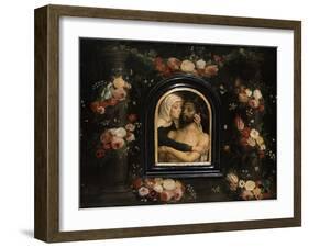 The Lamentation over the Dead Christ, Late 15th or Early 16th Century-Gerard David-Framed Giclee Print