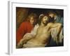 The Lamentation over the Dead Christ with the Virgin and St. John, about 1613-Peter Paul Rubens-Framed Giclee Print
