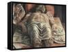 The Lamentation over the Dead Christ-Andrea Mantegna-Framed Stretched Canvas