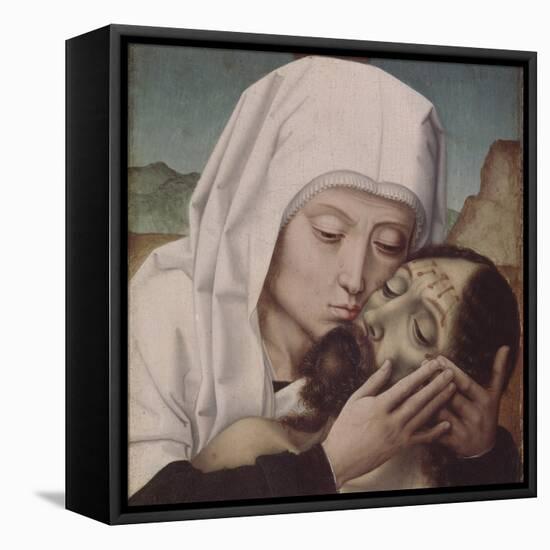 The Lamentation over the Dead Christ-Gerard David-Framed Stretched Canvas